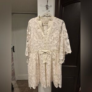 MESTIZA Carmen Lace Mini Dress